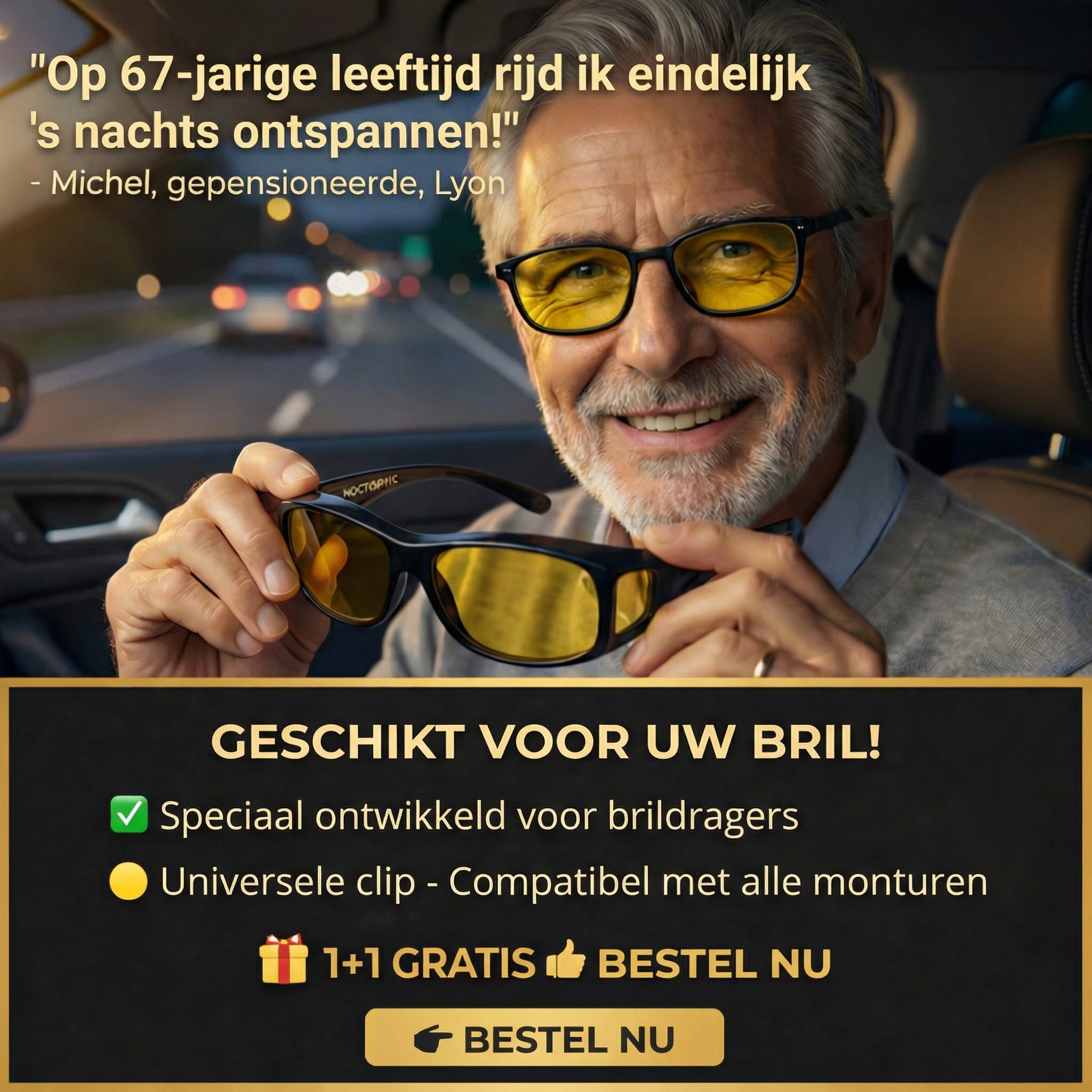 NoctiOptic™ – Meer licht voor uw nachtelijke tochten